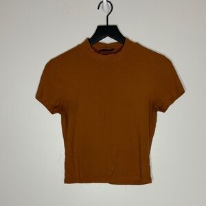 Mock neck top